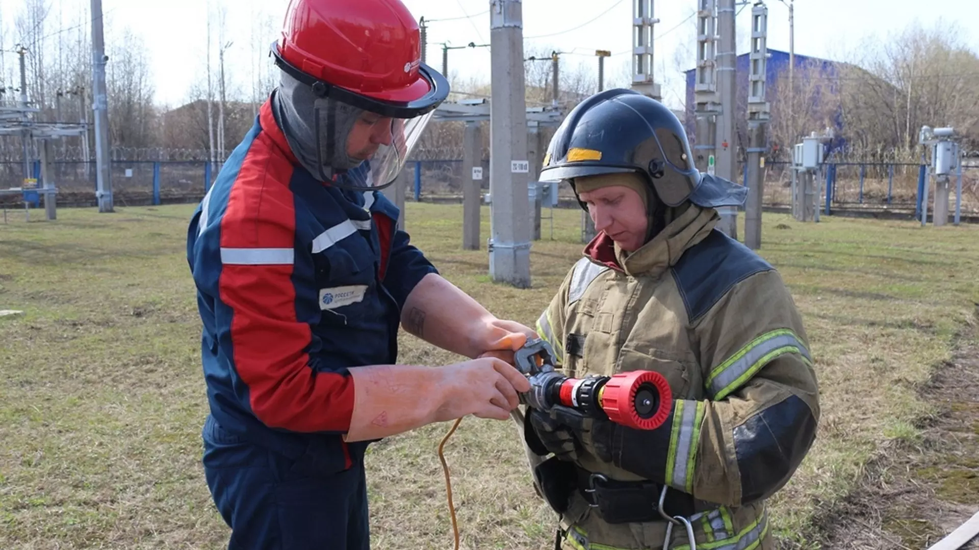 «Удмуртэнерго» провело противопожарную тренировку на подстанции «Сибирская»